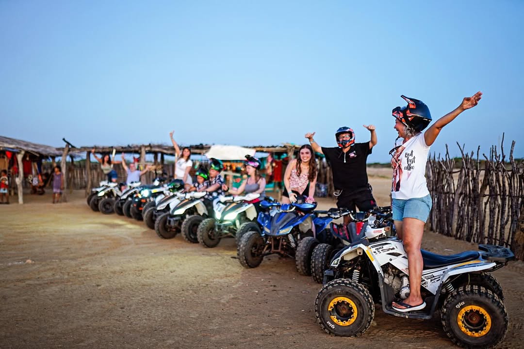 Cuatrimoto en Hotel Wayira La Guajira